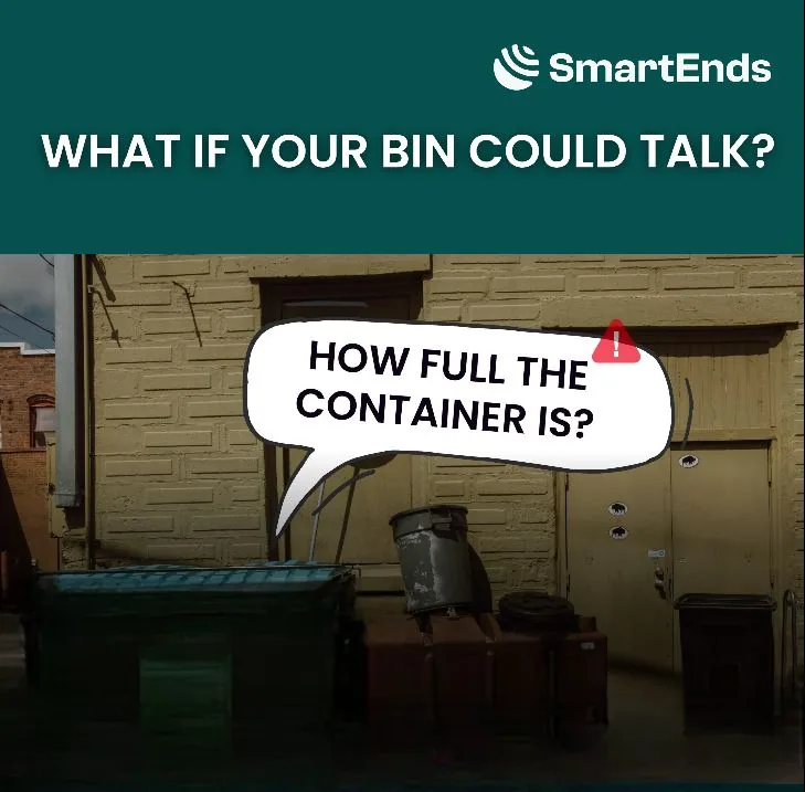 What if your bin could talk? How full the container is