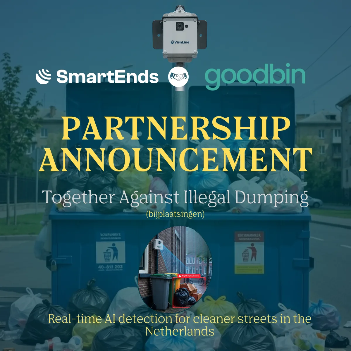 SmartEnds and Goodbin partnership announcement: together against illegal dumping